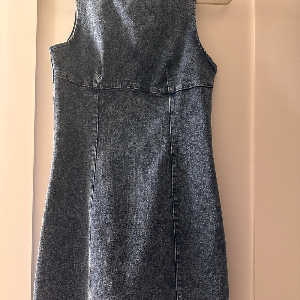Denim Sleeveless Dress